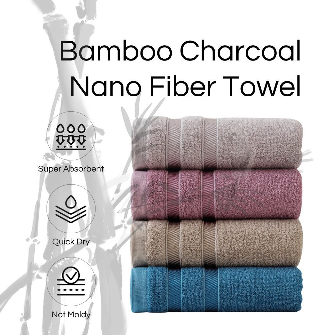 MOSOBAM 3pc Soft Bamboo-Turkish Cotton Beach Towel Turkey