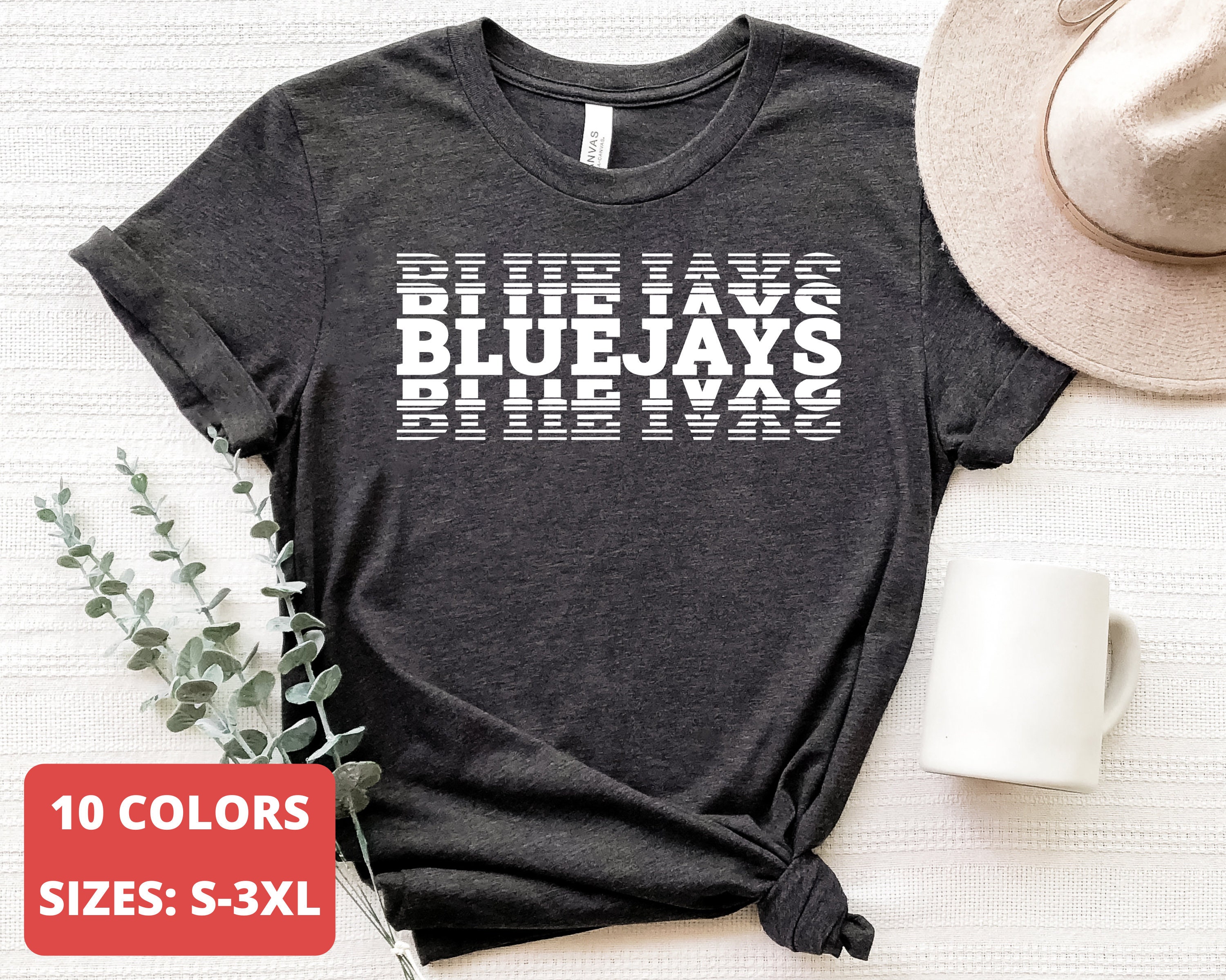 Blue Jays JHU Mom Mother T-Shirt Vintage Men Gift Tee