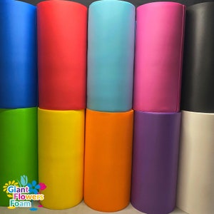 Fast delivered foam from Europe. Perfect for giant flowers, flower walls, big flowers, weddings, decoration, theater. 7mm PE foam, Isolon