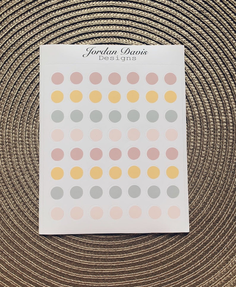 Journal Stickers Waterproof Stickers Organization 3 Sheet Planner Sticker Pack School