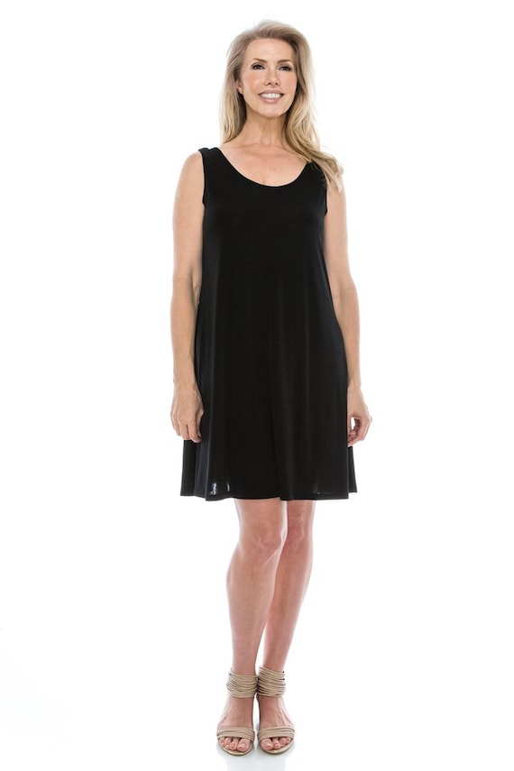 Sleeveless Short Tank Dresses (Solid Colors) Sleeveless Short Tank Dresses (Solid Colors)