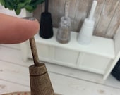 Miniature dollhouse wooden butter churn, miniature kitchen, 1 12 scale, mini churn, miniature farmhouse