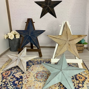 Miniature doll house barn star, farmhouse star, Texas star