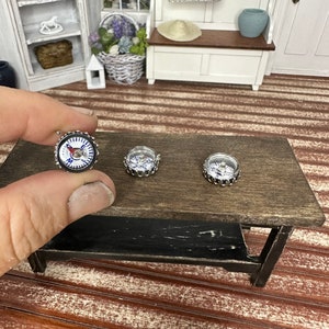 Miniature Compasses Miniature Dollhouse Navigation Compass, Mini Compass Charm - Etsy