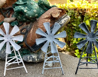 Mini World Fairytale Fairy Windmill House Garden Decor Fairies 