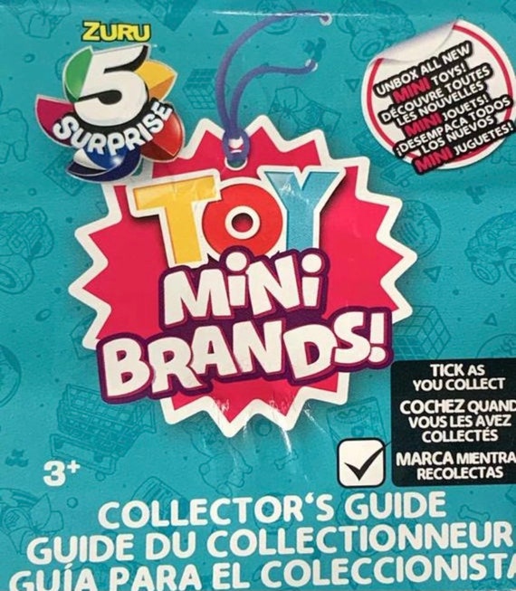 5 surprise mini brands toy version Series 1 (full case of 24 Pack)