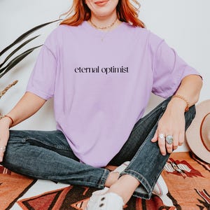 Olivia Rodrigo Eternal Optimist -  Comfort Color Tee