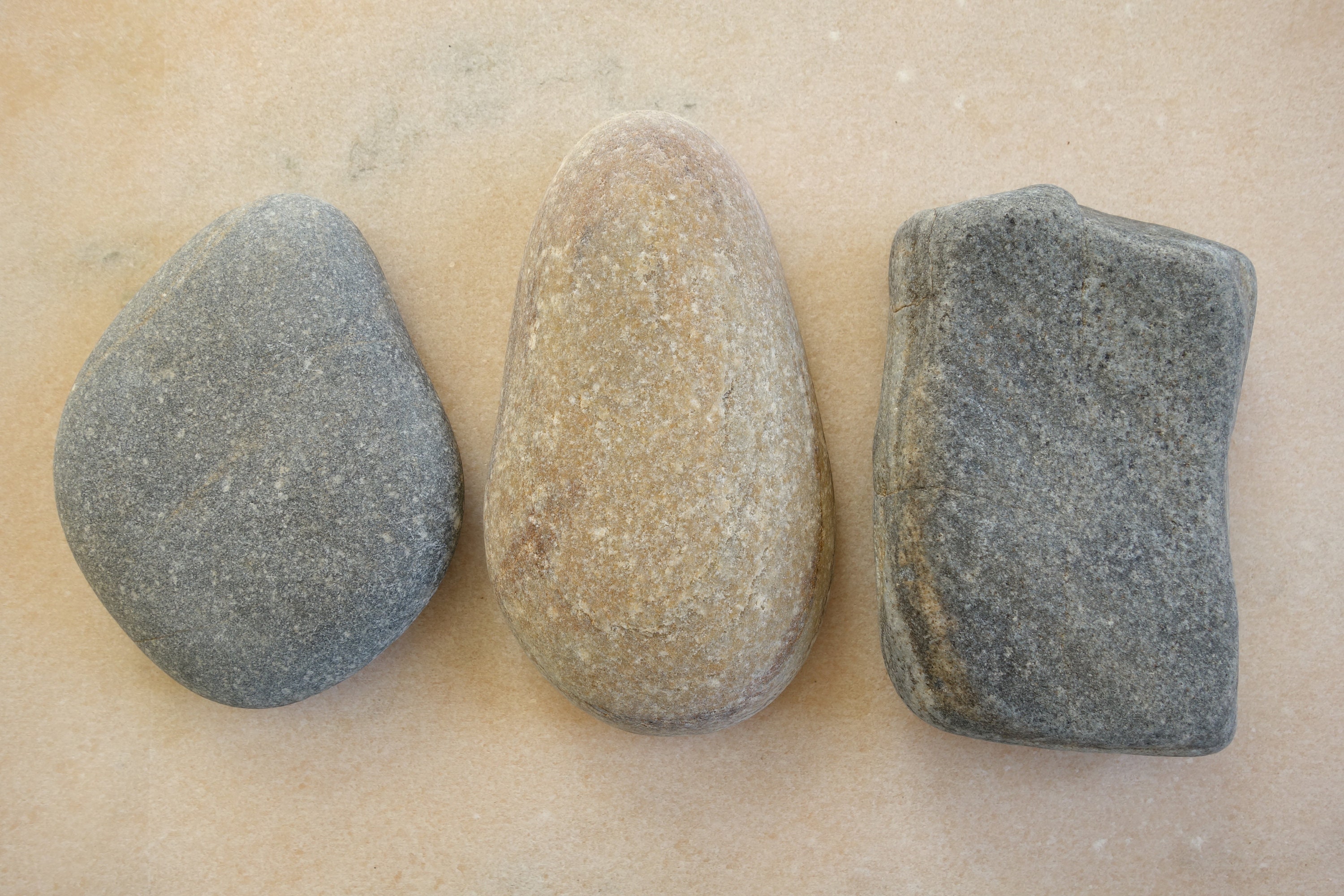 3 Large flat and Smooth Rocks for Painting 9 11cm / 3.54 Etsy