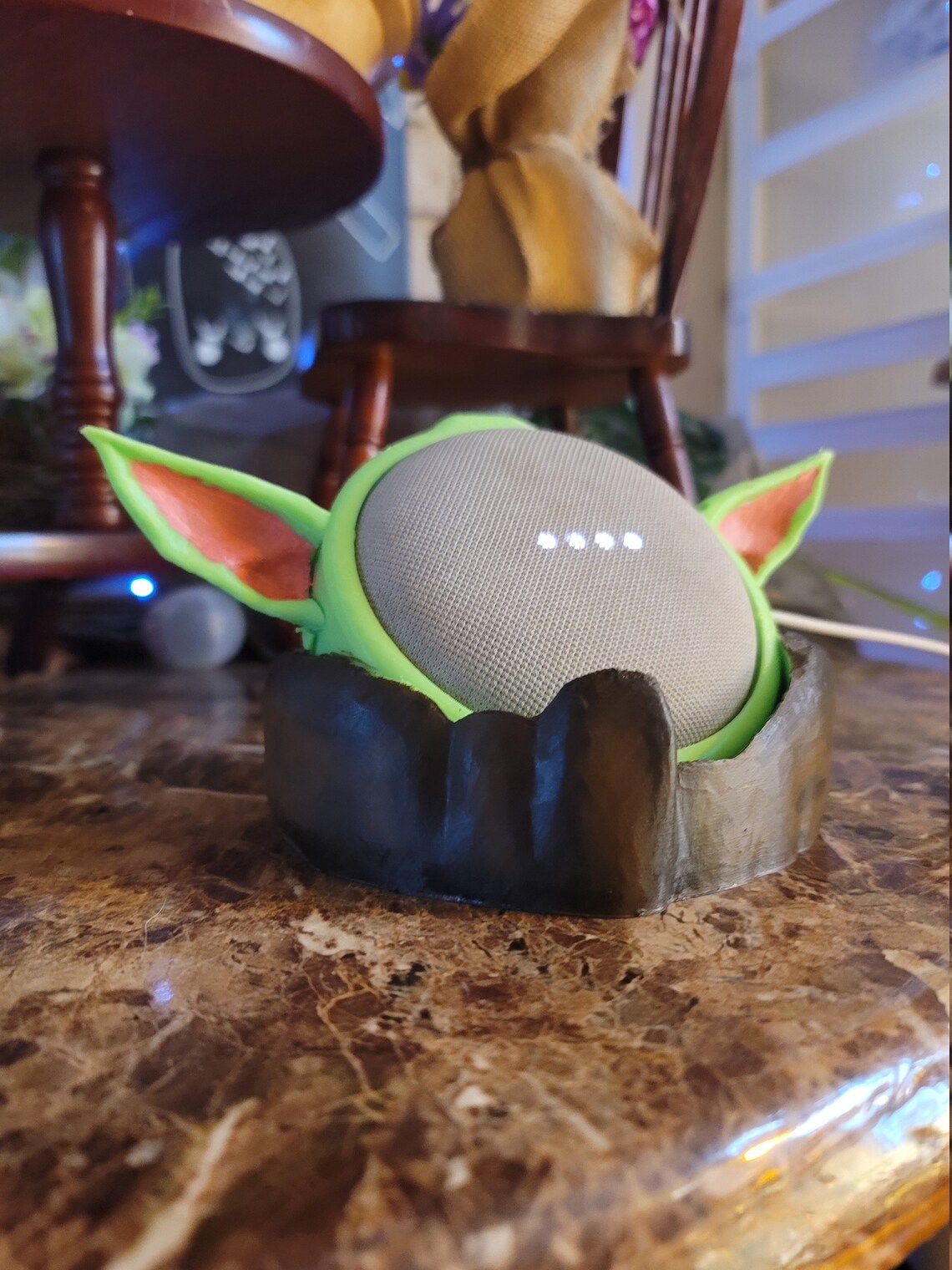 Baby Yoda Google Home Mini / Nest Holder Etsy