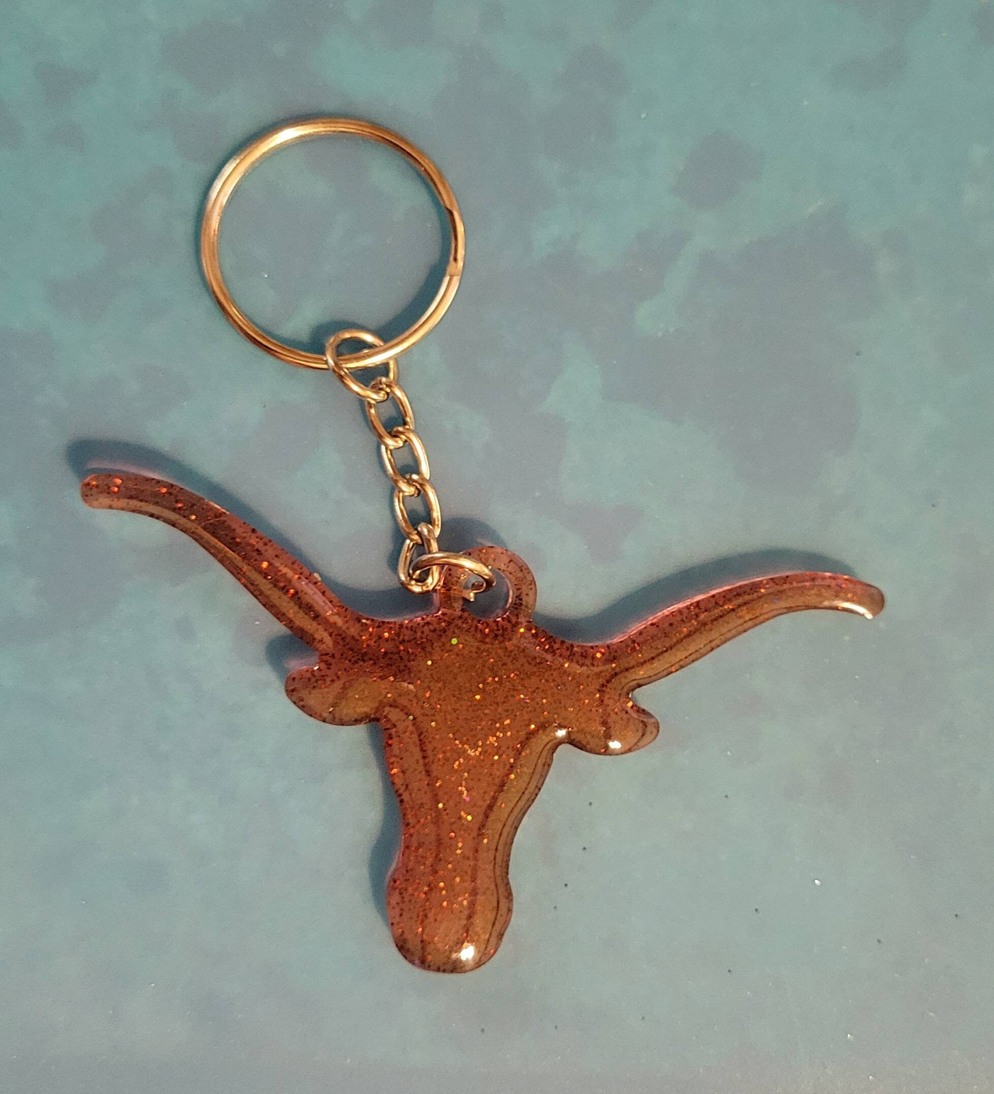 Made to order Custom bull keychains Etsy