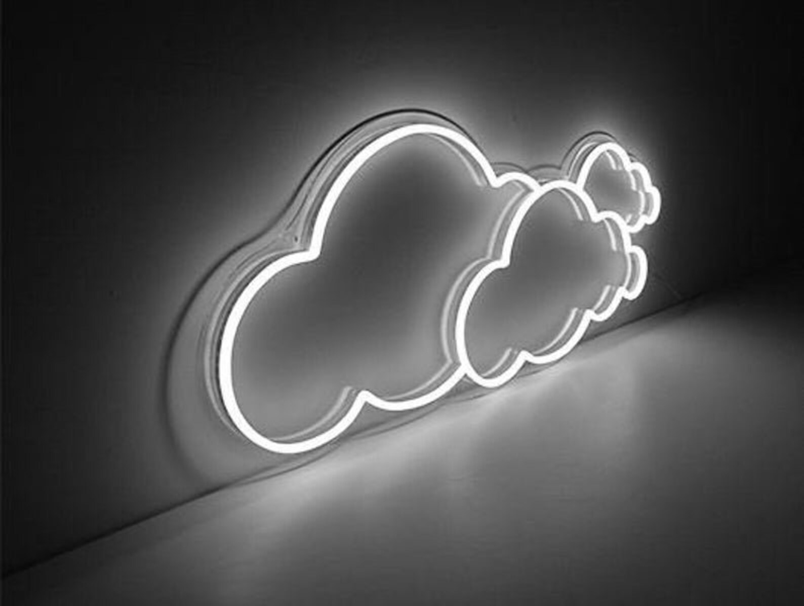 Cloud neon sign Clouds neon light sign Love Led neon Neon Etsy