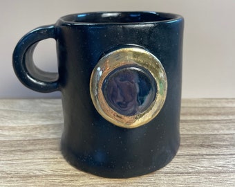 Solar Eclipse ceramic handmade mug