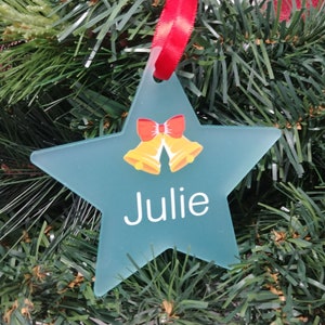 Custom Acrylic Holiday Ornaments
