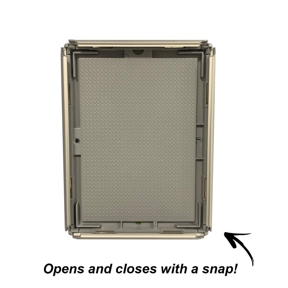 Snap Frames With Clear Plastic Insert, 6pack of Assorted Colors, 5