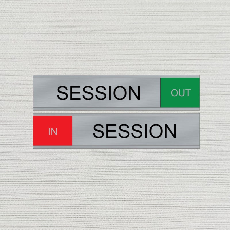 In Session Sign - Etsy
