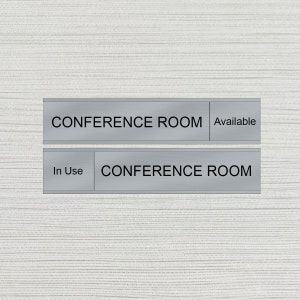 Conference Room Slider Sign