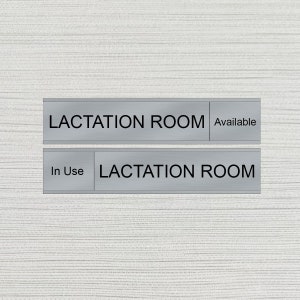 Lactation Room Slider Sign
