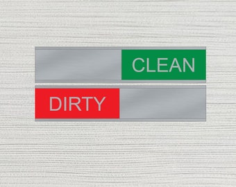 Dirty Clean Slider - Etsy