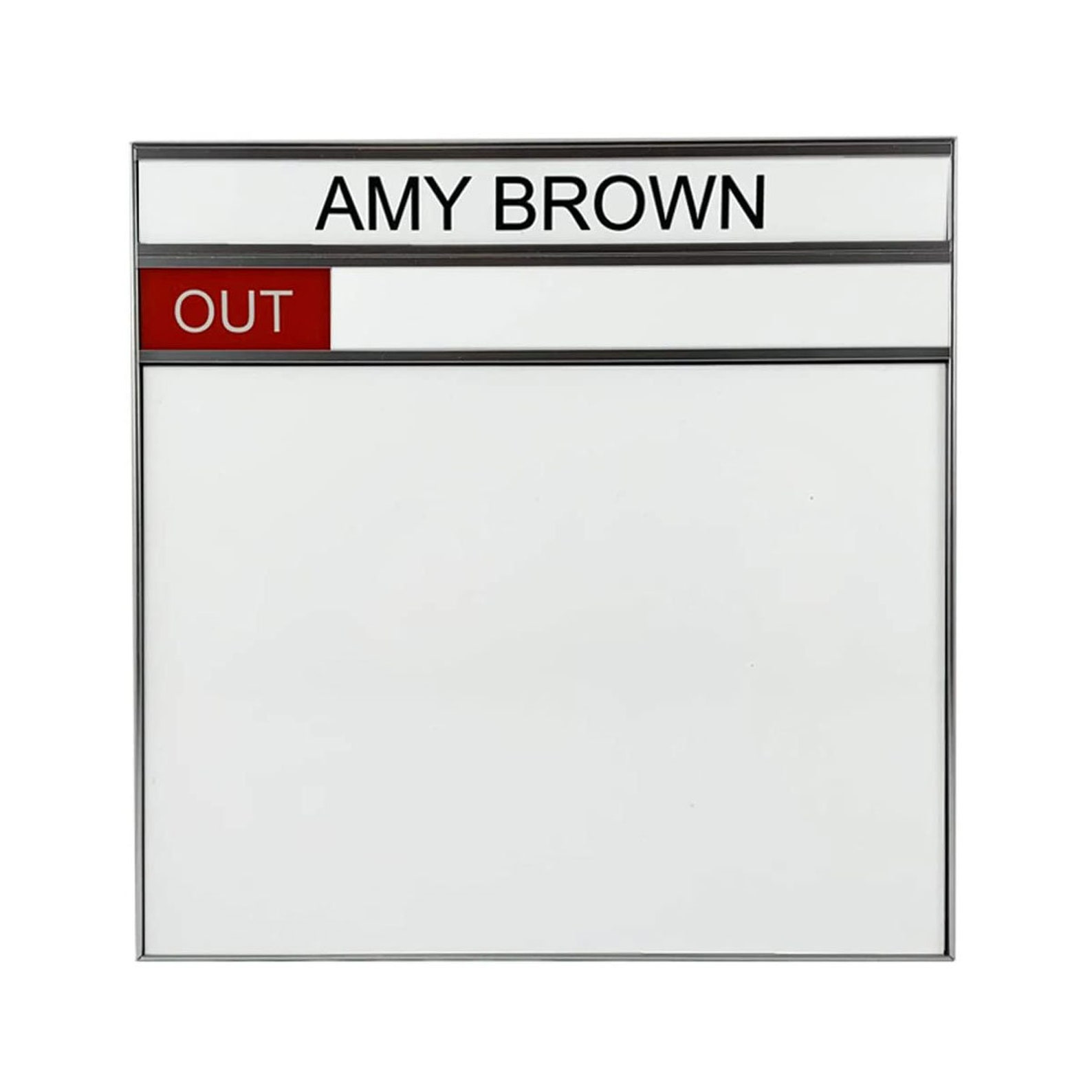 Custom Nameplate Whiteboard Slider Sign Etsy