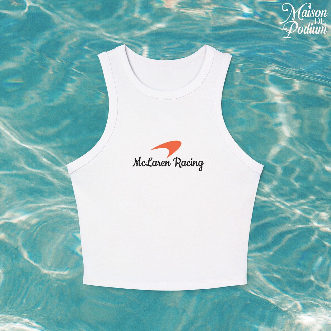 Formula One Mclaren Racing Women's Micro Rib Racer Tank Top, Casual ...