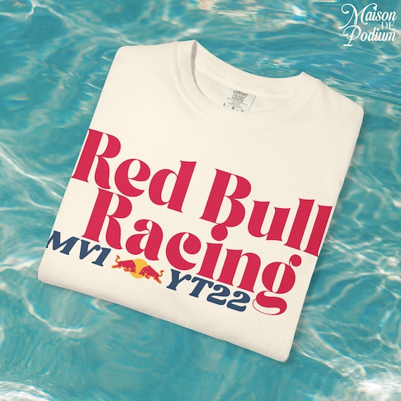 Red Bull Racing Unisex Garment-Dyed T-shirt, Racing Apparel, Sports Fan Shirt, Gift for Racing Enthusiasts, Casual Wear