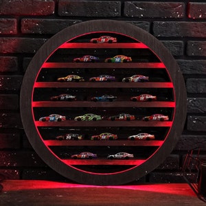Toy car organizer, Display shelf for toys, Toy car holder, Toy car storage case, Led display shelf, Tire Shelf, Wall display for toys
