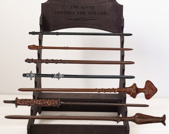 Wand Holder Display, Wood Wand Stand, Magic wand stand, Wizard Wand Stand, Witch wand stand, Wand holder display, Magic wand wood