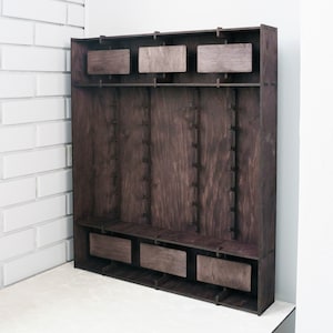 Knife display, Knife and Watch Display, Knife Display Case, Pocket Knife Display, Knife Display Shelf, Knife Storage, Knife Wall Holder
