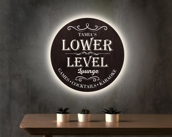 Custom bar led sign, Bar neon sign custom, Custom logo led sign, Bar led sign, Bar neon light, Bar light up sign, Cocktail bar neon sign