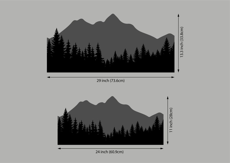 Mountain Wall Art Light Up Mountain Wall Art With Light Etsy