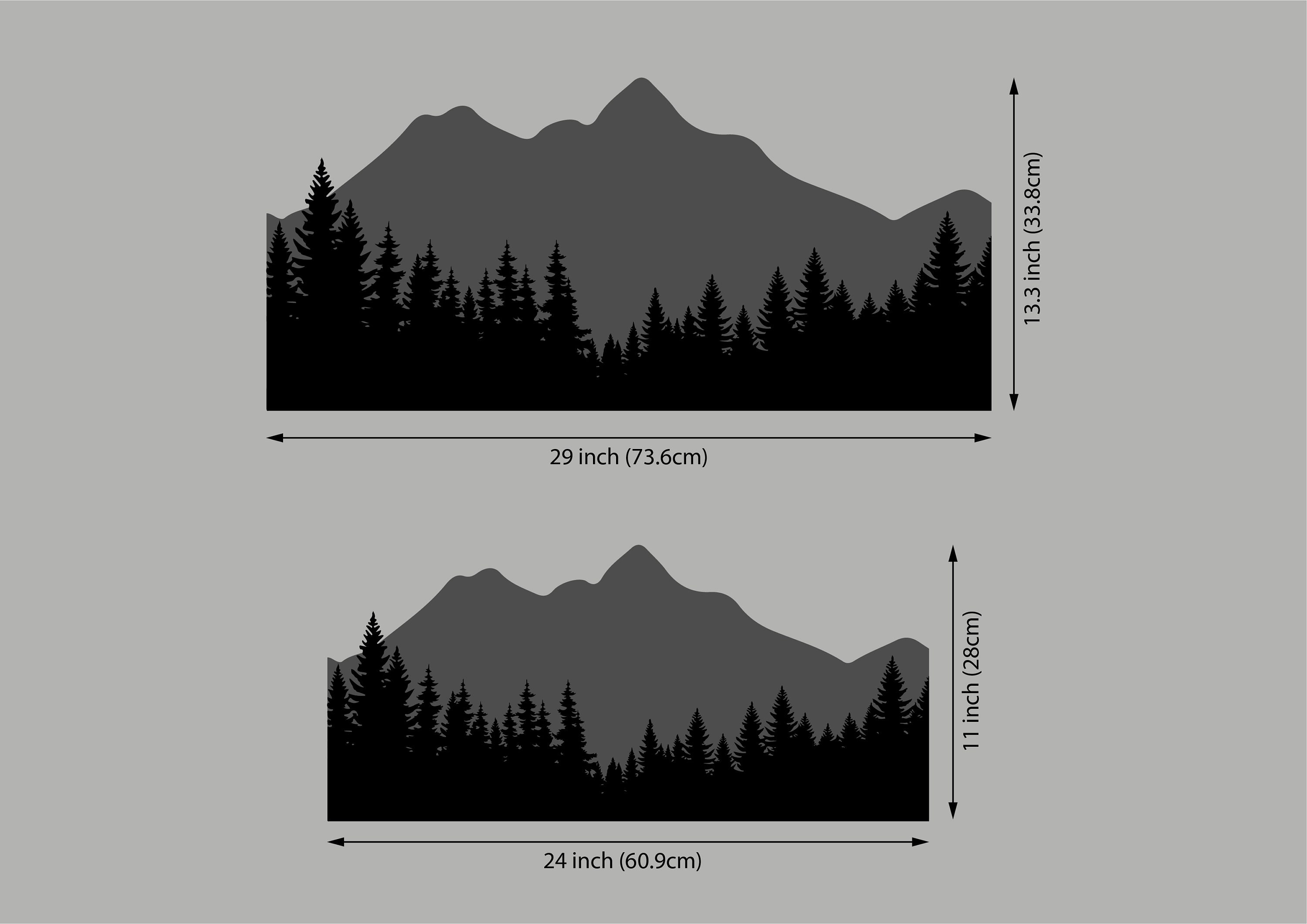 Mountain wall art lights Mountain led sign Mountain wall art Etsy