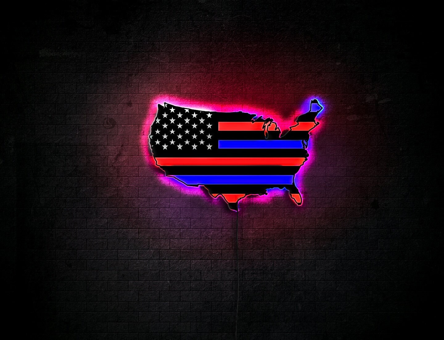 11+ Light American Flag