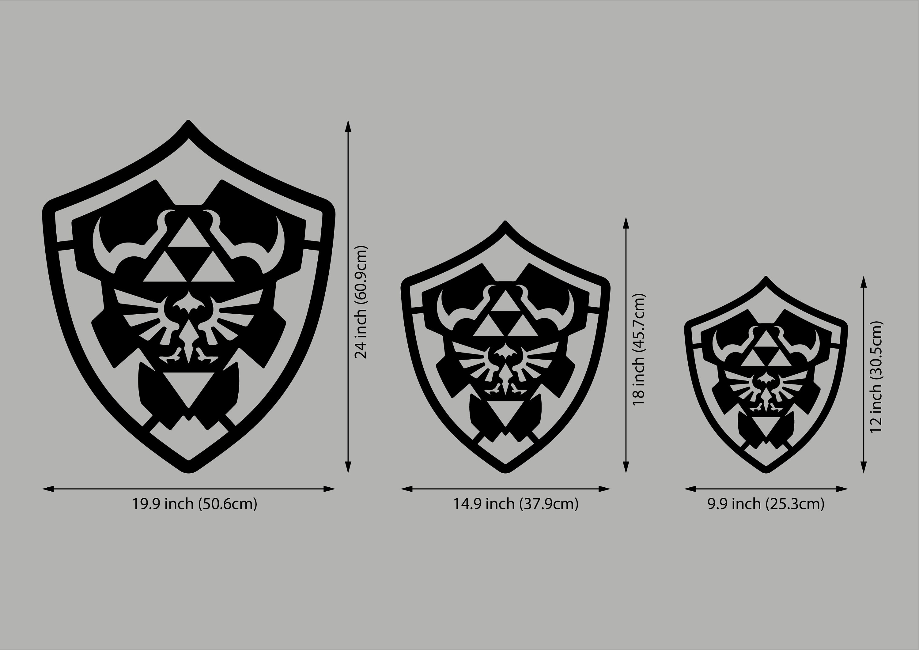 Lighted LED Wall Art Hylian Shield Light Shield Led Sign Etsy Australia