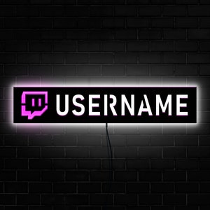 Gamer tag for twitch, Gamer tag neon sign, Gamer tag led, Gamer tag light, Gamer tag gift, Custom gamertag sign, Gamer tag night light