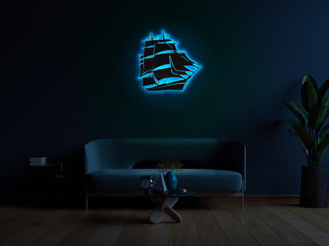 Shipt Led Sign Ship Led Sign, Ship Neon Sign, Ship Wall Light, Ship Night Light, Ship ...