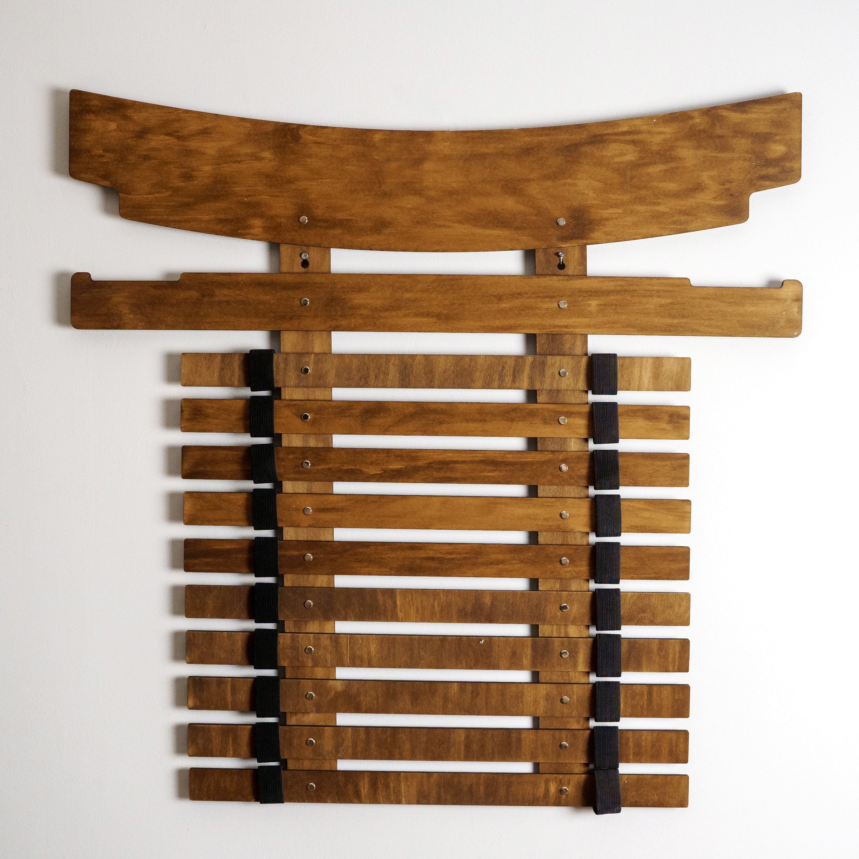 Espositore Per Cinture Da Karate In Legno - Pieghevole, Per Mostrare Cinture E Medaglie, Facile Installazione