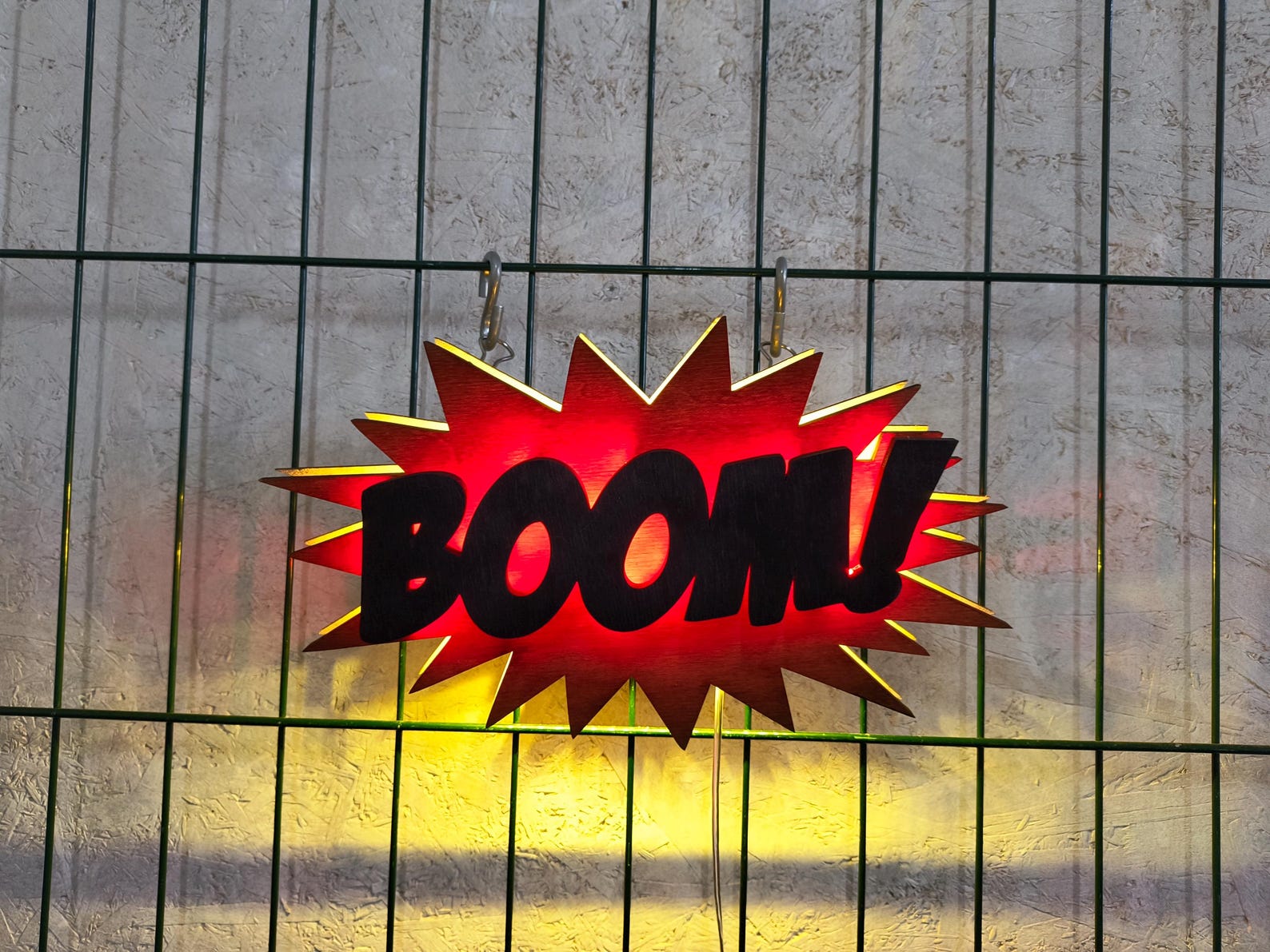 Boom Led Sign, Boom Led Light, Boom Neon Sign, Led Sign, Led Light ...