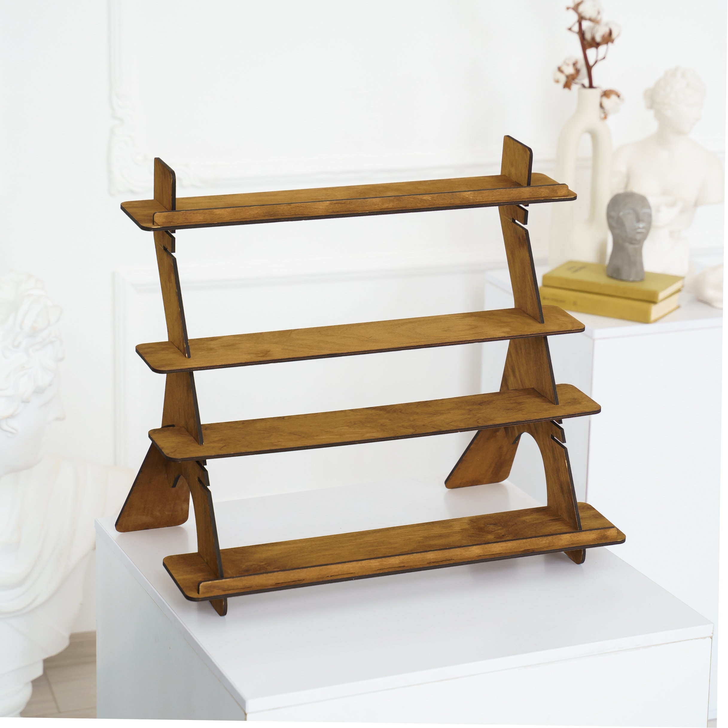 Wood Retail Display, Portable Display Stand, Craft Show Display