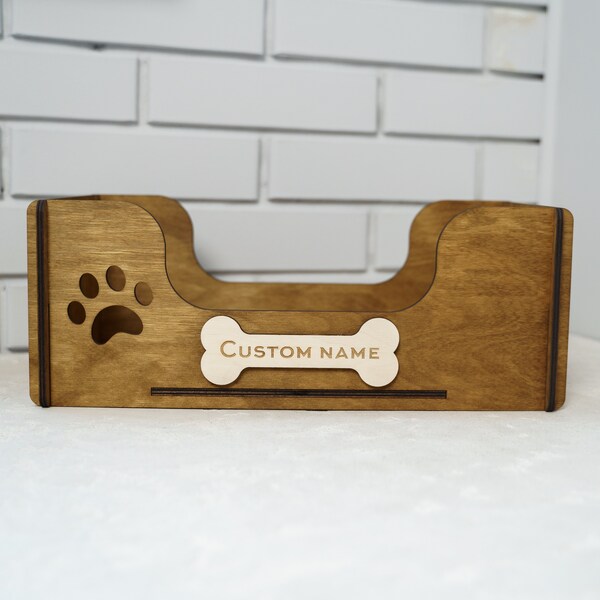 Dog Custom Wood Toy Box Etsy