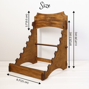 Wizard Wand Custom, Magic Wand Stand, Wizard Wand Holder, Wizard Wand - View #5