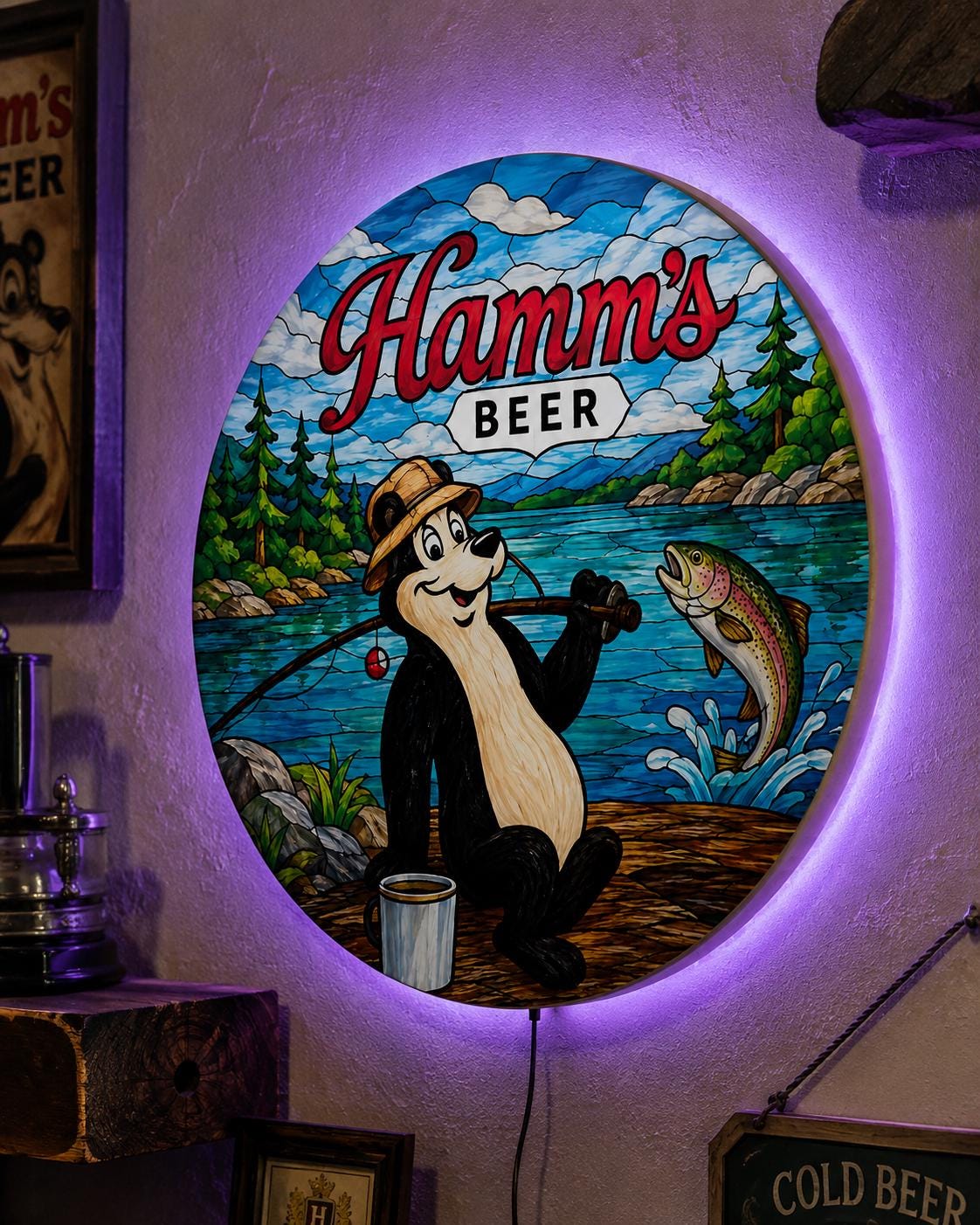 Hamms Beer Wood Sign - Etsy
