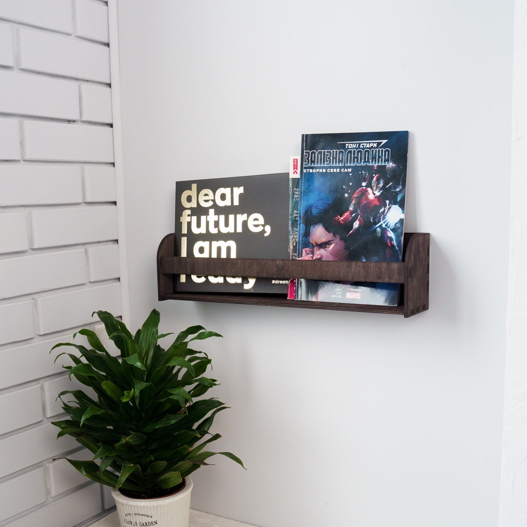 Nursery Bookshelf Wall Nursery Book Ledge Kids Room Wall Etsy