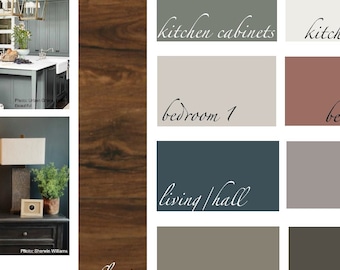 Earthy - Interior Paint Color Palette
