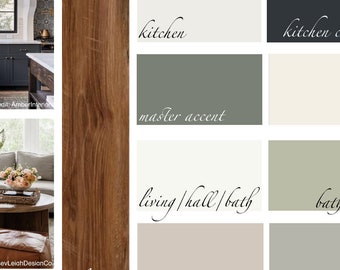 Modern Rustic - SHERWIN WILLIAMS Interior Paint Palette