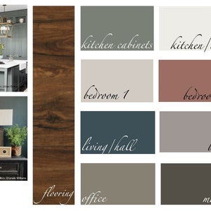 Earthy - Interior Paint Color Palette