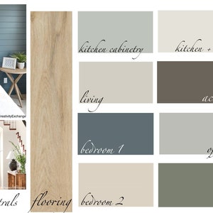 Seaside Neutrals - SHERWIN WILLIAMS Interior Paint Palette