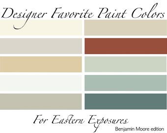 Eastern Exposures: Designer Favorite Paint Colors from Benjamin Moore