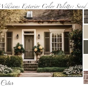 Sand and Stone - SHERWIN WILLIAMS Exterior Color Palette