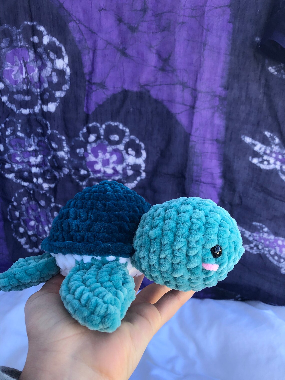 Crochet Turtle Plushie - Etsy UK