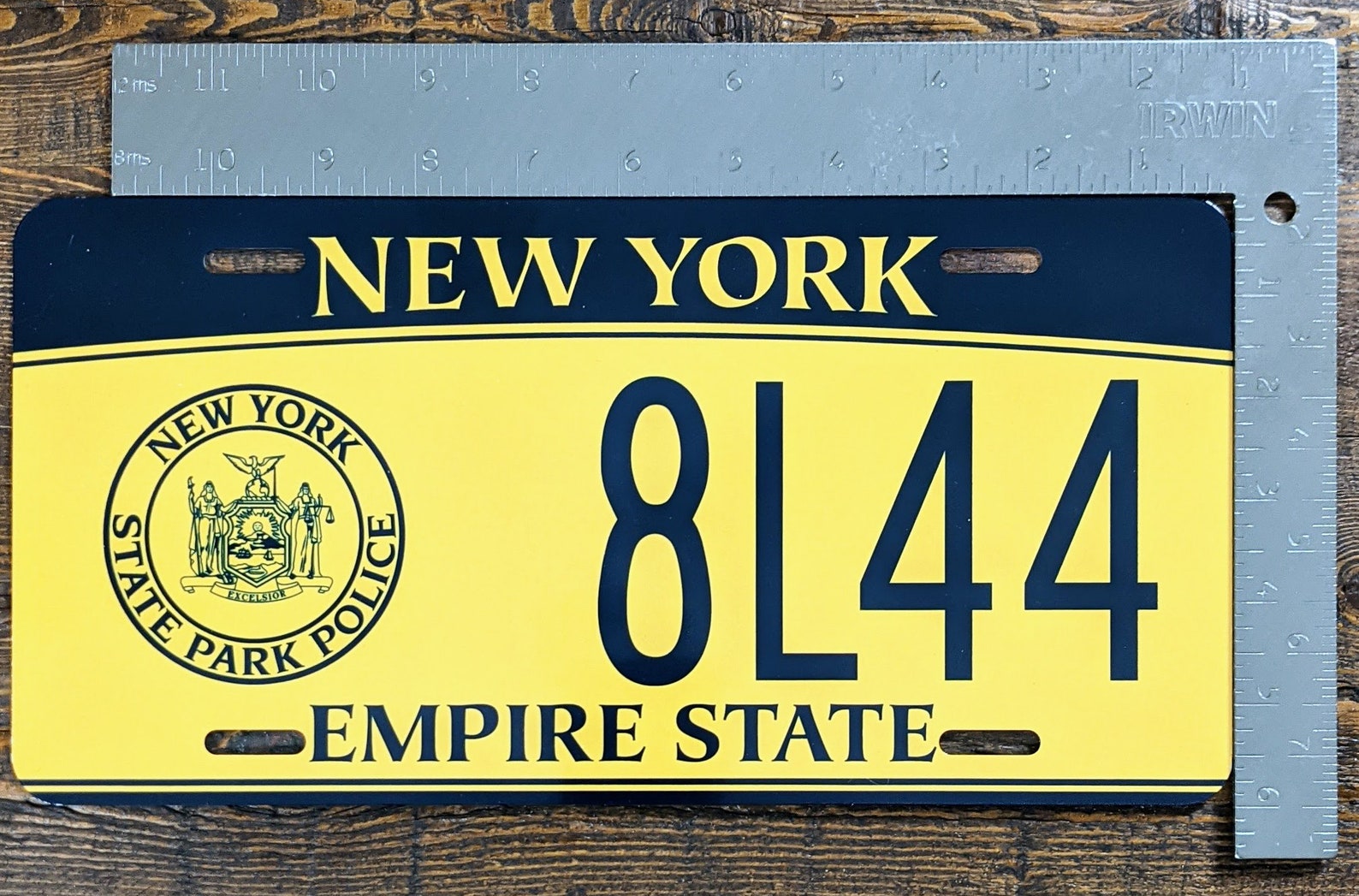 New York State Parks Police Replica License Plate NYSP Plate | Etsy